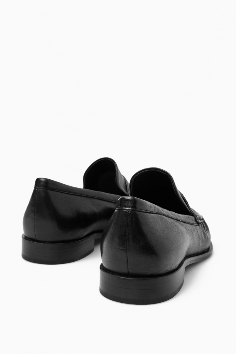 Dámské Loafers COS Læder Černé | COS Eshop CZ-04253GWEQ