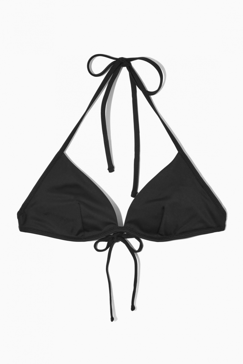 Dámské Plavky COS Underwired Triangle Bikiny Černé | COS Eshop CZ-67092RGDX