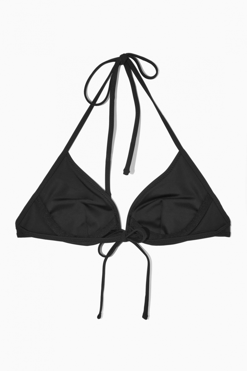 Dámské Plavky COS Underwired Triangle Bikiny Černé | COS Eshop CZ-67092RGDX