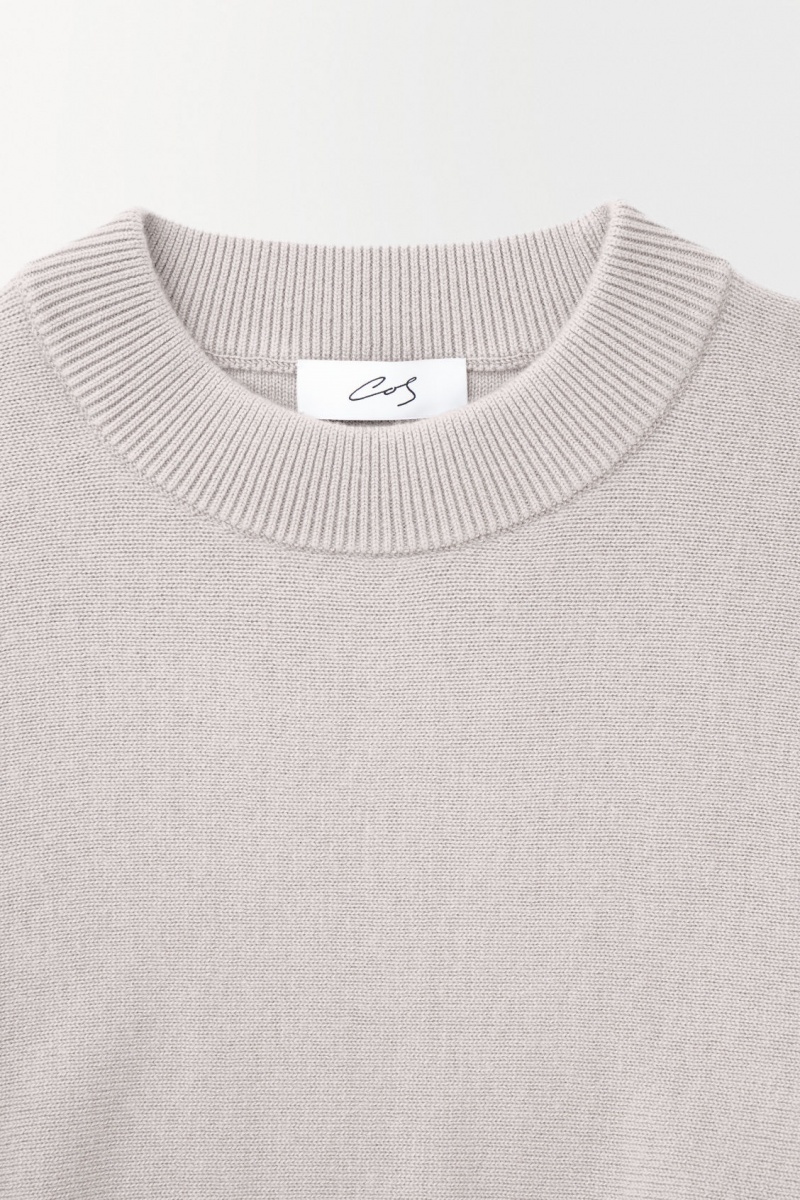 Dámské Svetry COS The Essential Cashmere Béžový | COS Eshop CZ-52869AHVY