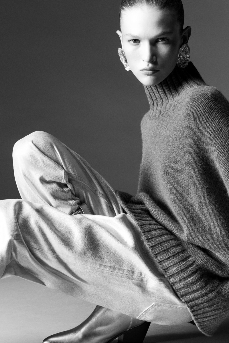 Dámské Svetry COS Tlustý Pure Cashmere Turtleneck Tmavě Šedé | COS Eshop CZ-85712TGKI