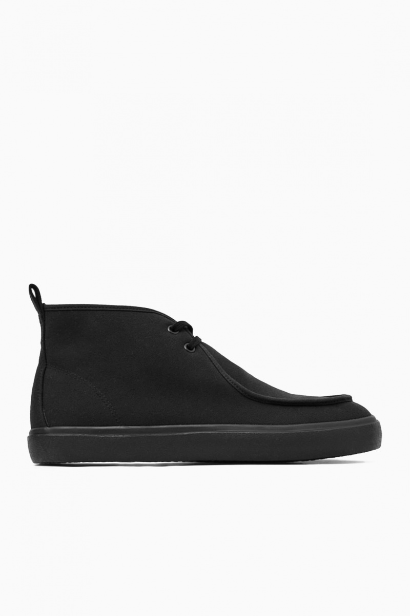 Pánské Chukka Boty COS Platene Černé | COS Eshop CZ-06482NZXH