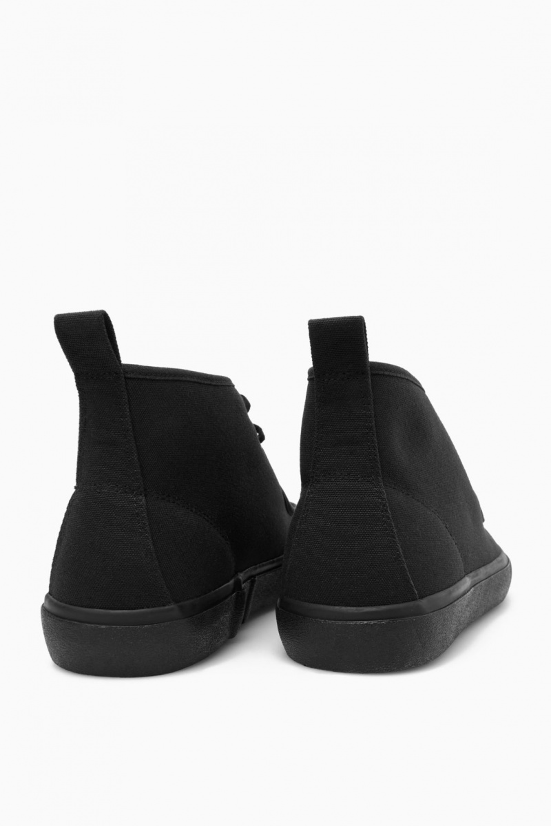 Pánské Chukka Boty COS Platene Černé | COS Eshop CZ-06482NZXH