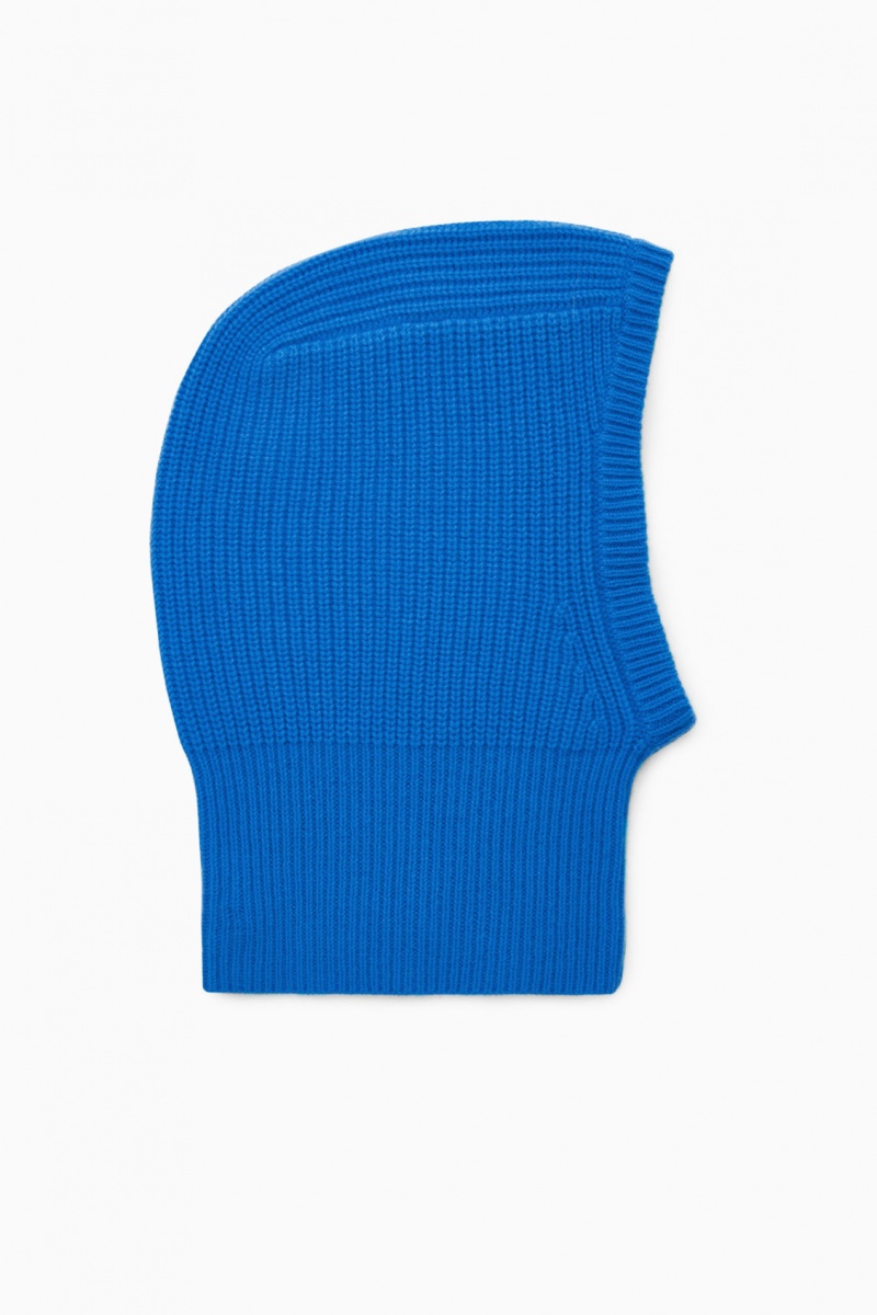 Pánské Klobouky COS Cashmere Balaclava Blankyt | COS Eshop CZ-30795SFCG