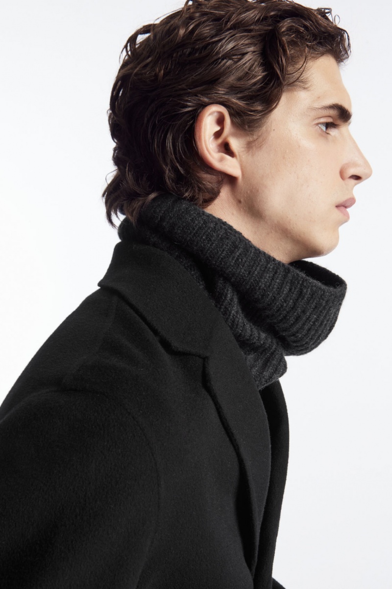 Pánské Šátek COS Pure Cashmere Snood Šedé | COS Eshop CZ-41052GKWL